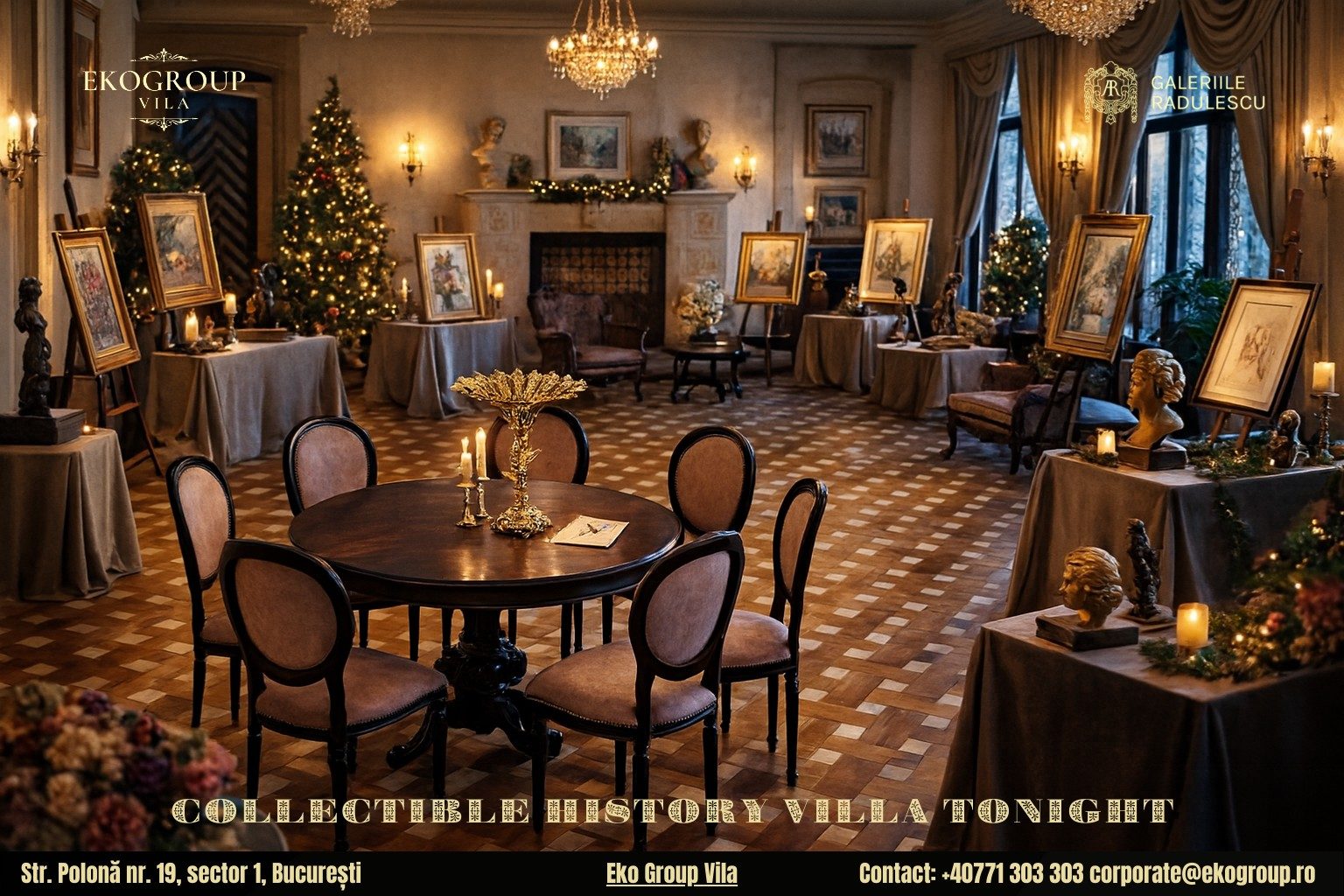 Istoria Crăciunului redescoperită la Eko Group Vila: o călătorie în magia anilor ’30