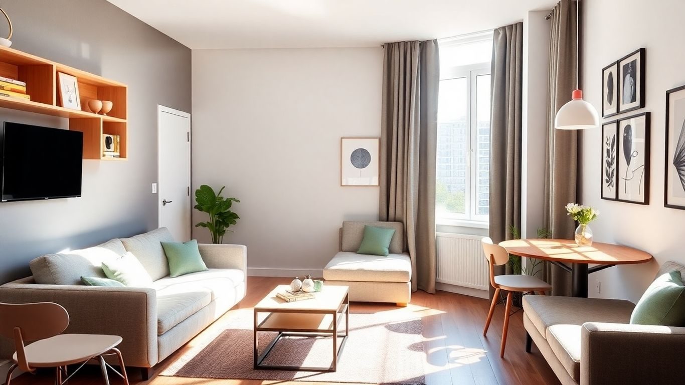 5 idei simple care fac ca o garsonieră să pară un apartament cu 3 camere
